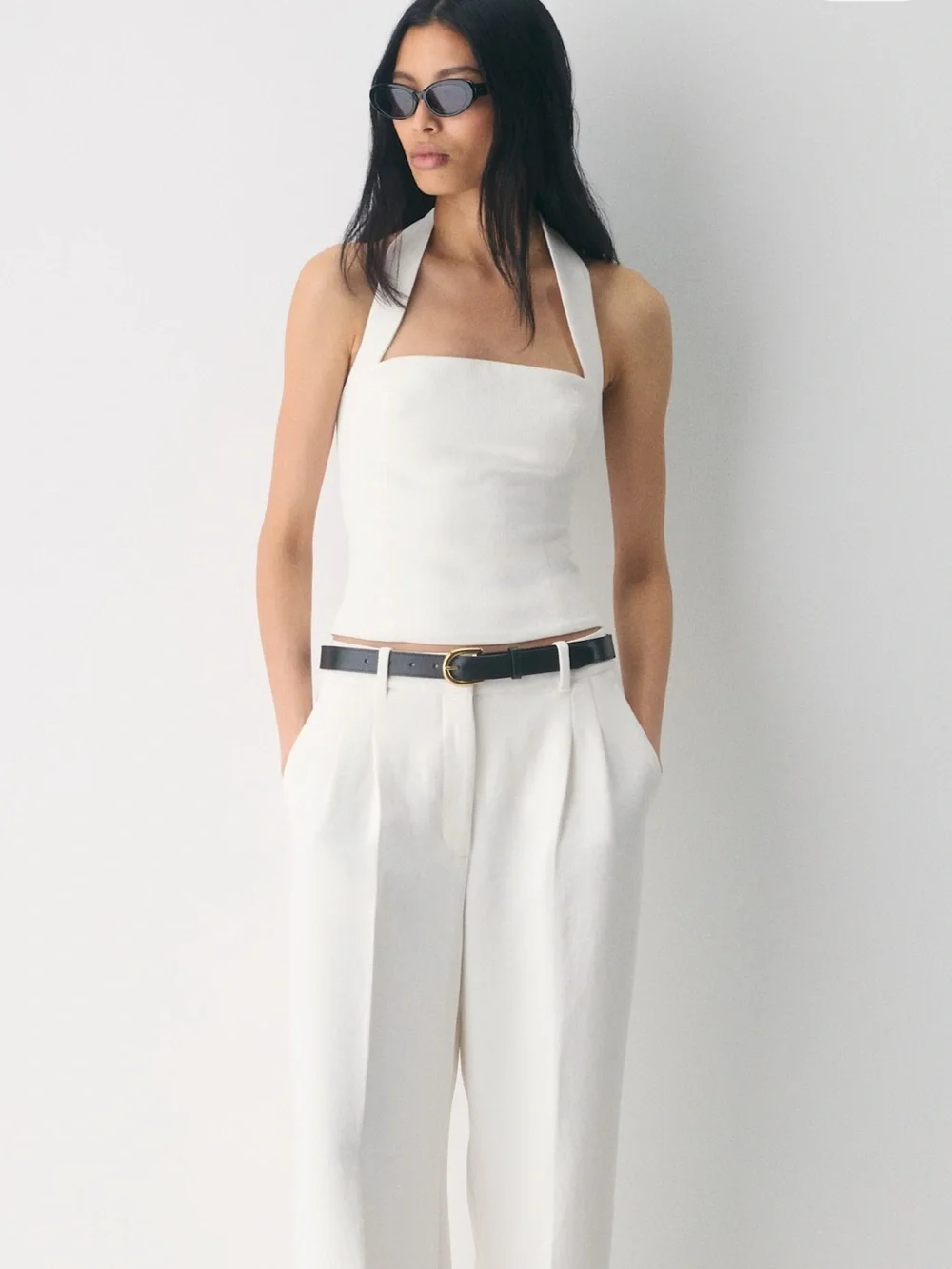 Aritzia Whisper Halter Top - Picture 1 of 9